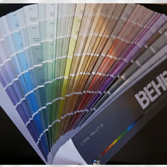 BEHR CORE Colors Paint Color Swatch Book Fan Deck FD-CORE-1606 - Picture 2 of 8